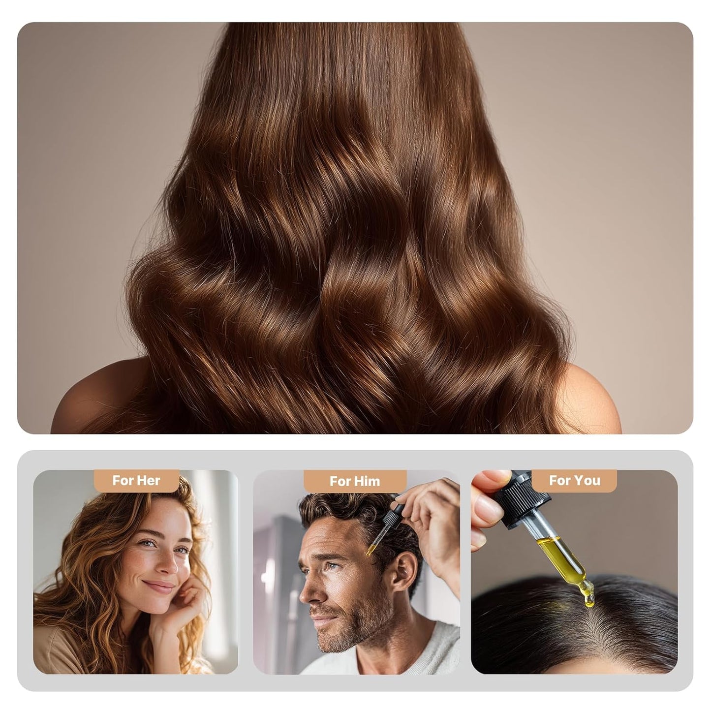 Transform Your Hair with ÉLIX USDA Organic Rosemary Oil - Nourishing Thickening Formula for Hair Growth with Castor & Pumpkin Seed - Perfect for Thinning Hair, Made in the USA - 4Oz