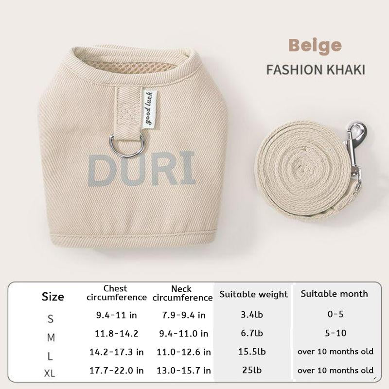 [Hipipet] Escape-Proof Cat Harness Vest - Adjustable Leash for Walking Kittens - Comfortable Outdoor Cat Walking Gear, Cats Accessories Pet Products Tools, Cozyvibes