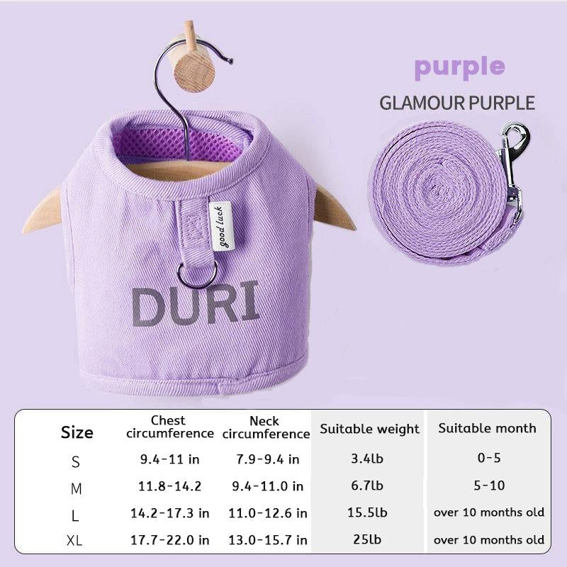 [Hipipet] Escape-Proof Cat Harness Vest - Adjustable Leash for Walking Kittens - Comfortable Outdoor Cat Walking Gear, Cats Accessories Pet Products Tools, Cozyvibes