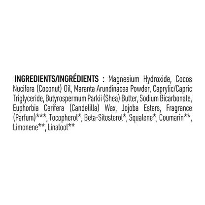 Aluminum-Free Vegan Deodorant Lavender & Sage with 24 Hour Odor Protection, for Women and Men, Natural Ingredients, Cruelty-Free, 2.65 Oz