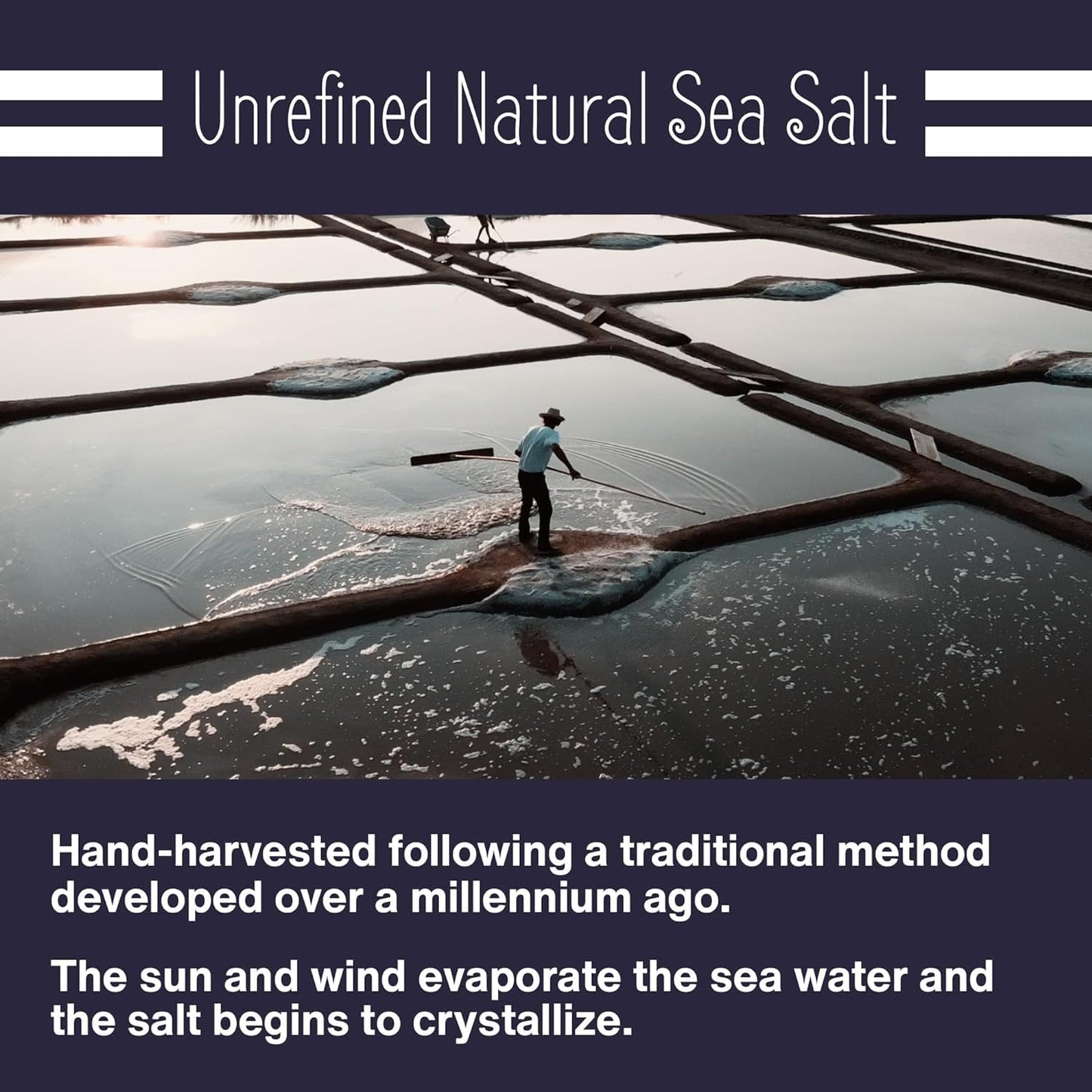 Celtic Salt Organic Grey Coarse, 1.1Lb - 18Oz Pack of 2. Mineral Rich Unrefined French Sea Salt 100% Natural, Hand Harvested (1.1Lb Grey Coarse - Pack of 2)