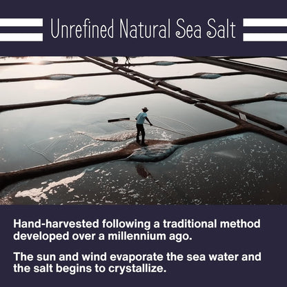 Celtic Salt Organic Grey Coarse, 1.1Lb - 18Oz Pack of 2. Mineral Rich Unrefined French Sea Salt 100% Natural, Hand Harvested (1.1Lb Grey Coarse - Pack of 2)