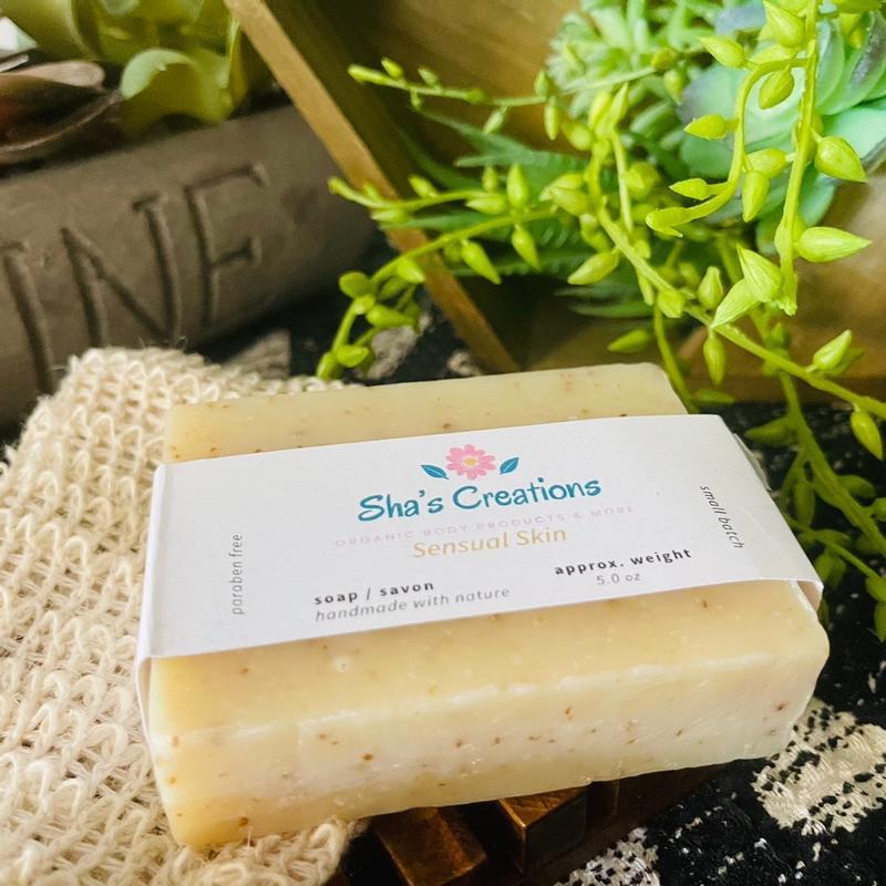 Sensual Skin Therapeutic Soap - with Coconut and Shea Butter for Moisturizing