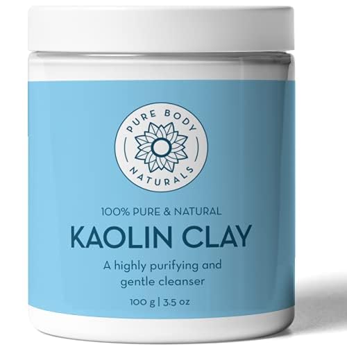 Kaolin Clay Powder, 100 G - Perfect for Natural DIY Skin Cleansers, Masks and Scrubs