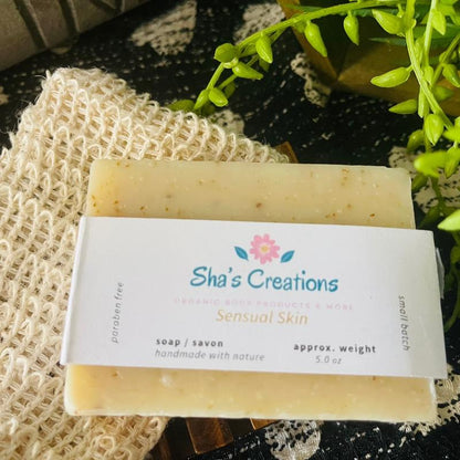Sensual Skin Therapeutic Soap - with Coconut and Shea Butter for Moisturizing