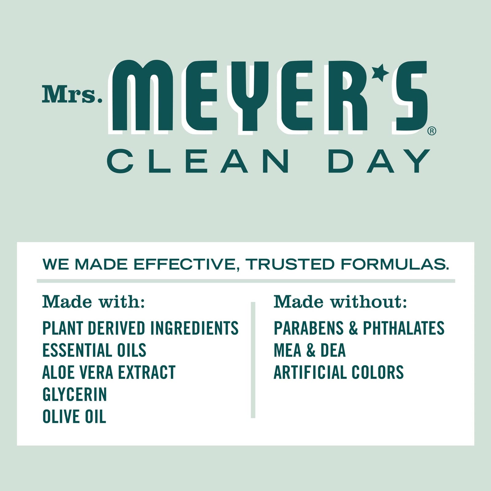 Mrs Meyer'S Clean Day Birchwood Hand Soap Pack of 3 Aromatherapeut