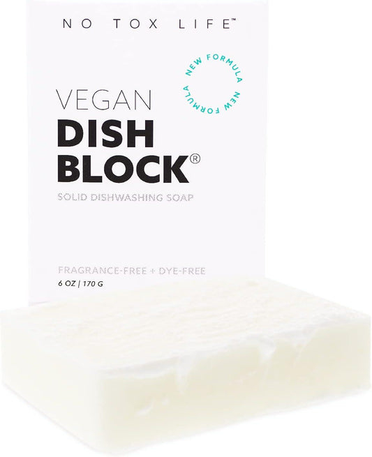 DISH BLOCK - Free of Dyes and Fragrance - Zero Waste Dish Soap