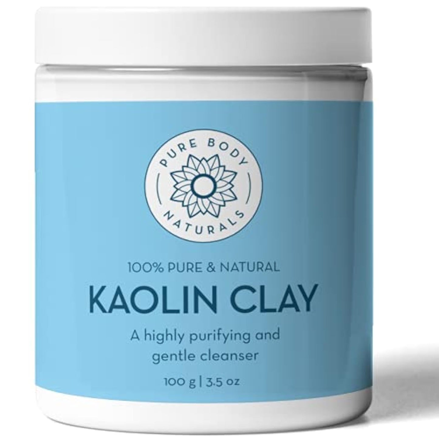 Kaolin Clay Powder, 100 G - Perfect for Natural DIY Skin Cleansers, Masks and Scrubs