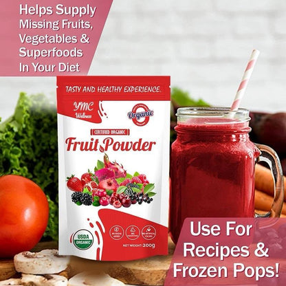 Organic Super Food Fruit Powder Beverage Mixed Fruity Drink