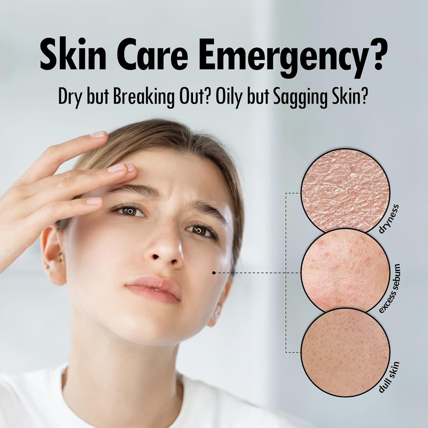 Organic Face Mask, 12 Pcs - Hydrating, Moisturizing, Brightening, Soothing, Cruelty-Free