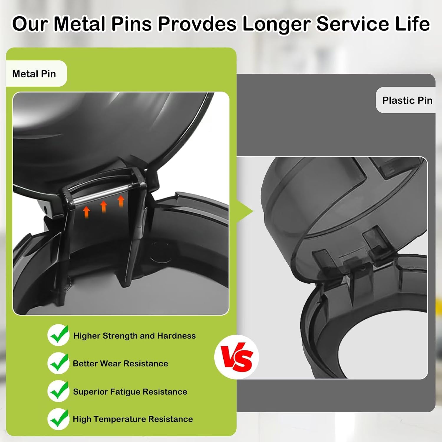 Stove Knob Safety Covers, for Knob Diameter Less than 2.4", Unlock with Adult Two-Finger, Dual-Key Press Gas Stove Knob Locks, Upgraded Oven Lock Knob Covers for Child Safety, Black Color, Pack of 5