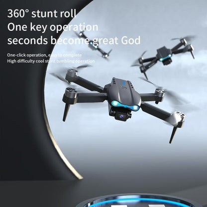 E99 Foldable Dual-Camera Drone, Wifi FPV Live, Altitude Hold, Headless Mode, Mini UAV, Obstacle Avoidance, 4K UHD, GPS, Long Flight, Laser Smart, Launch Pad Light Kit, Training Drone, Perfect Gift for Birthday, Valentine'S Day, Thanksgiving