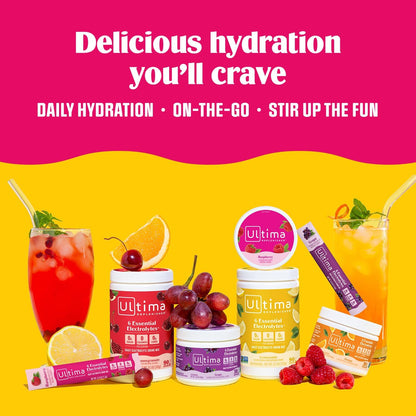 Revitalize Your Hydration with Daily Electrolyte Powder – Original Variety Pack | 20 Convenient Stickpacks of Zero Sugar Hydration with 6 Essential Electrolytes and Minerals | Perfectly Plant-Based, Keto Friendly Drink Mix