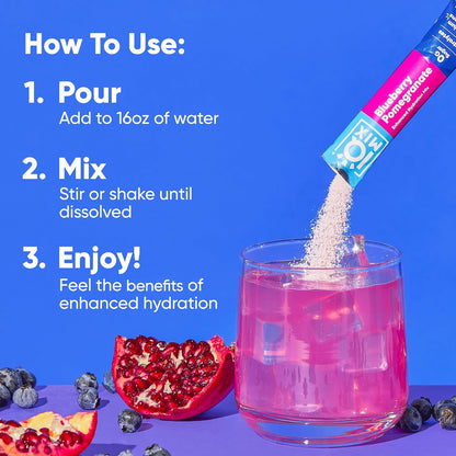 IQMIX Hydration Electrolyte Powder - 4-In-1 Formula for Hydration, Mental Clarity, Mood & Recovery - Sugar-Free, Keto Drink Mix with Magnesium L-Threonate & Lion’S Mane - 8-Count Sampler (All Flavors)