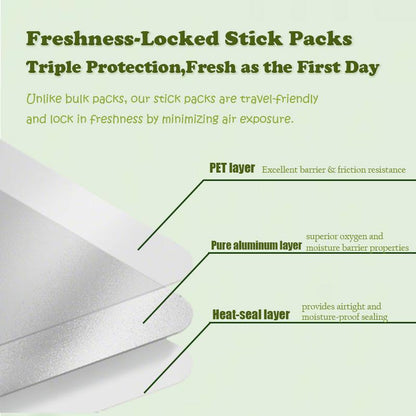 【Weekit7】Delicious Fruity Spirulina Juice Powder Dietary Healthcare Organic Food Supplement Healthy Body Beauty Drink Vitamin Natural Fiber Edible Fitness Apple Female Super High Version