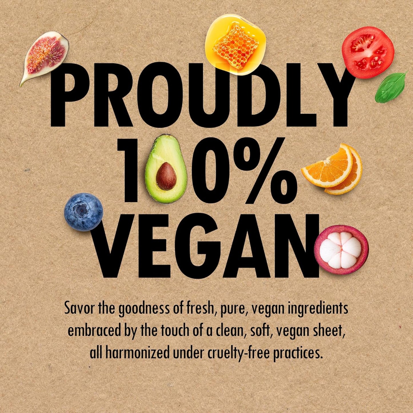 Organic Face Mask, 12 Pcs - Hydrating, Moisturizing, Brightening, Soothing, Cruelty-Free