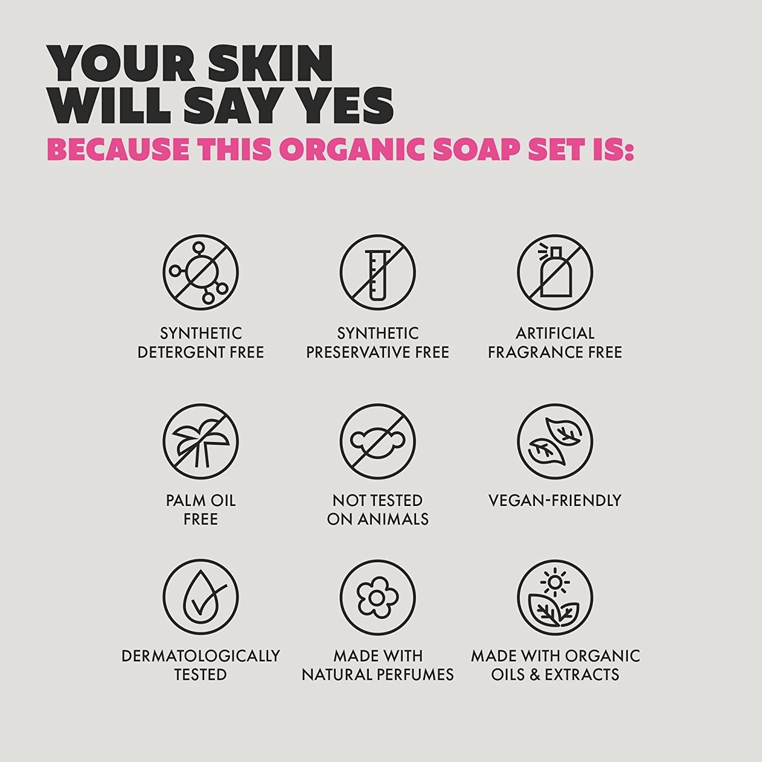 Organic Soap Bar (Set of 8) - Natural Soap Made in Greece | Nuorishing Shea Butter, Olive Oil, Lavander and Sandalwood, Aloe Vera & Cucumber Extract | Jabones Artesanales Naturales