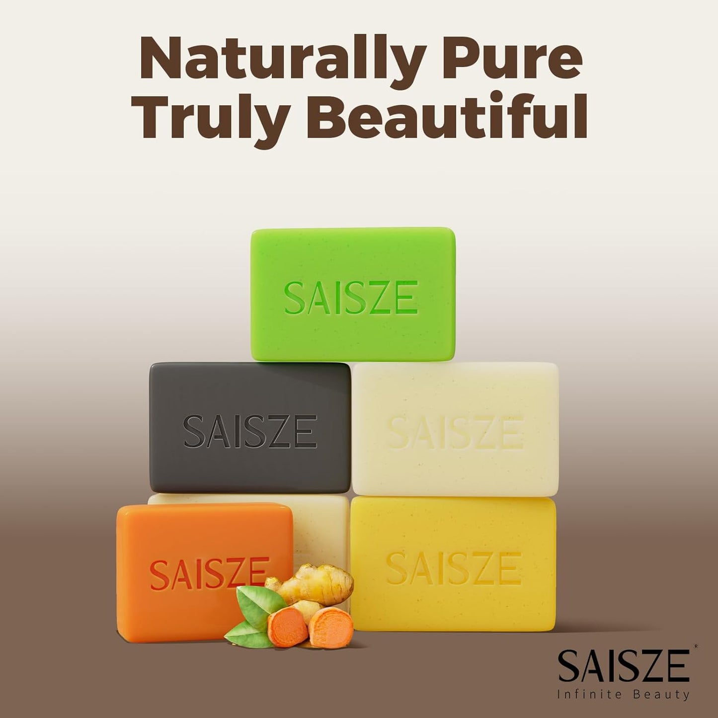 Handmade Coconut and Shea Butter Soap - 8 Oz, Cold Process, Organic Soap Enriched with Coconut Oil, Shea, Body Bars for Women and Men