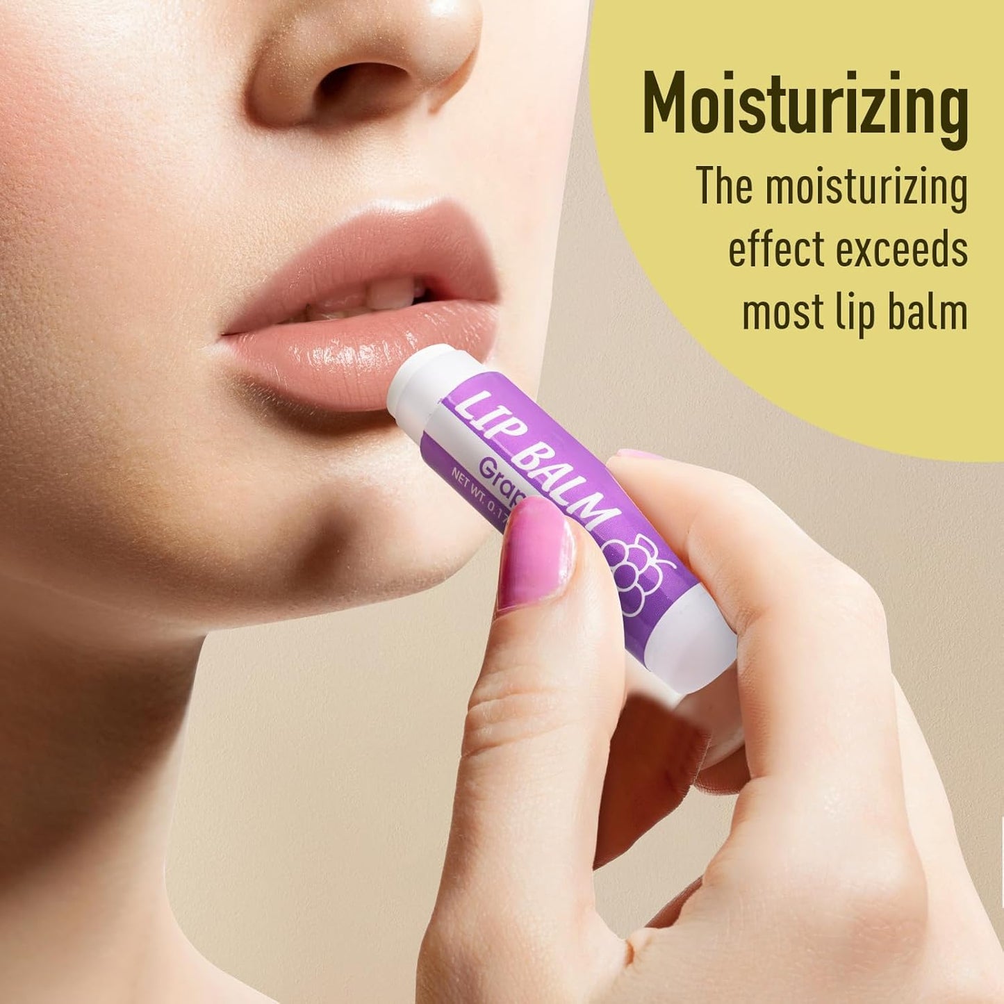 32 Pack Lip Balm, Natural Lip Balm Bulk with Vitamin E and Coconut Oil, Moisturizing Lip Balms for Dry Cracked Lips, Lip Balms for Valentines Gifts Stocking Stuffers - 8 Flavors