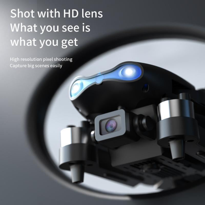 E99 Foldable Dual-Camera Drone, Wifi FPV Live, Altitude Hold, Headless Mode, Mini UAV, Obstacle Avoidance, 4K UHD, GPS, Long Flight, Laser Smart, Launch Pad Light Kit, Training Drone, Perfect Gift for Birthday, Valentine'S Day, Thanksgiving