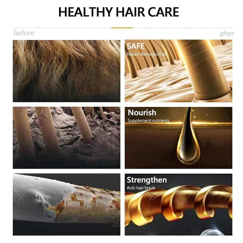 Unisex 500Ml Hair Dye Shampoo for Men & Women, 3 in 1 Hair Dye Shampoo, Natural Hair Color+100% Gray Hair Coverage in Minutes, Hair Color for Home Salon Use 17.6 Fl Oz