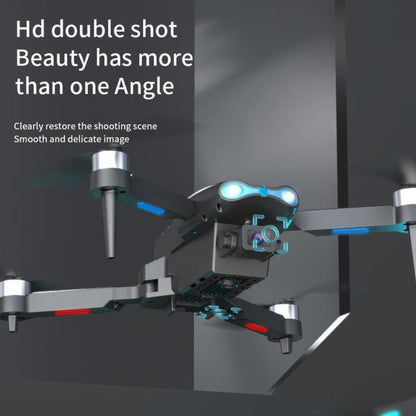 E99 Foldable Dual-Camera Drone, Wifi FPV Live, Altitude Hold, Headless Mode, Mini UAV, Obstacle Avoidance, 4K UHD, GPS, Long Flight, Laser Smart, Launch Pad Light Kit, Training Drone, Perfect Gift for Birthday, Valentine'S Day, Thanksgiving