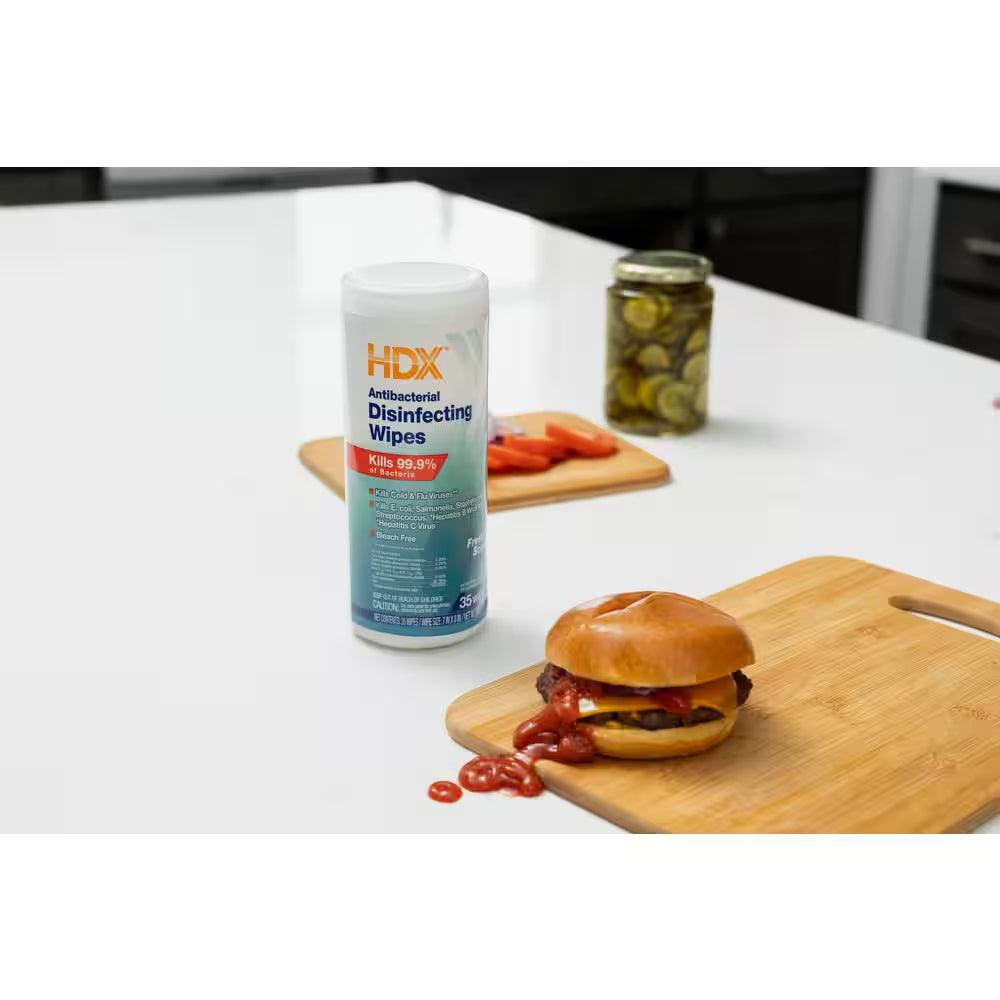 35-Count Fresh Scent and Lemon Scent Disinfecting Wipes (3-Pack)